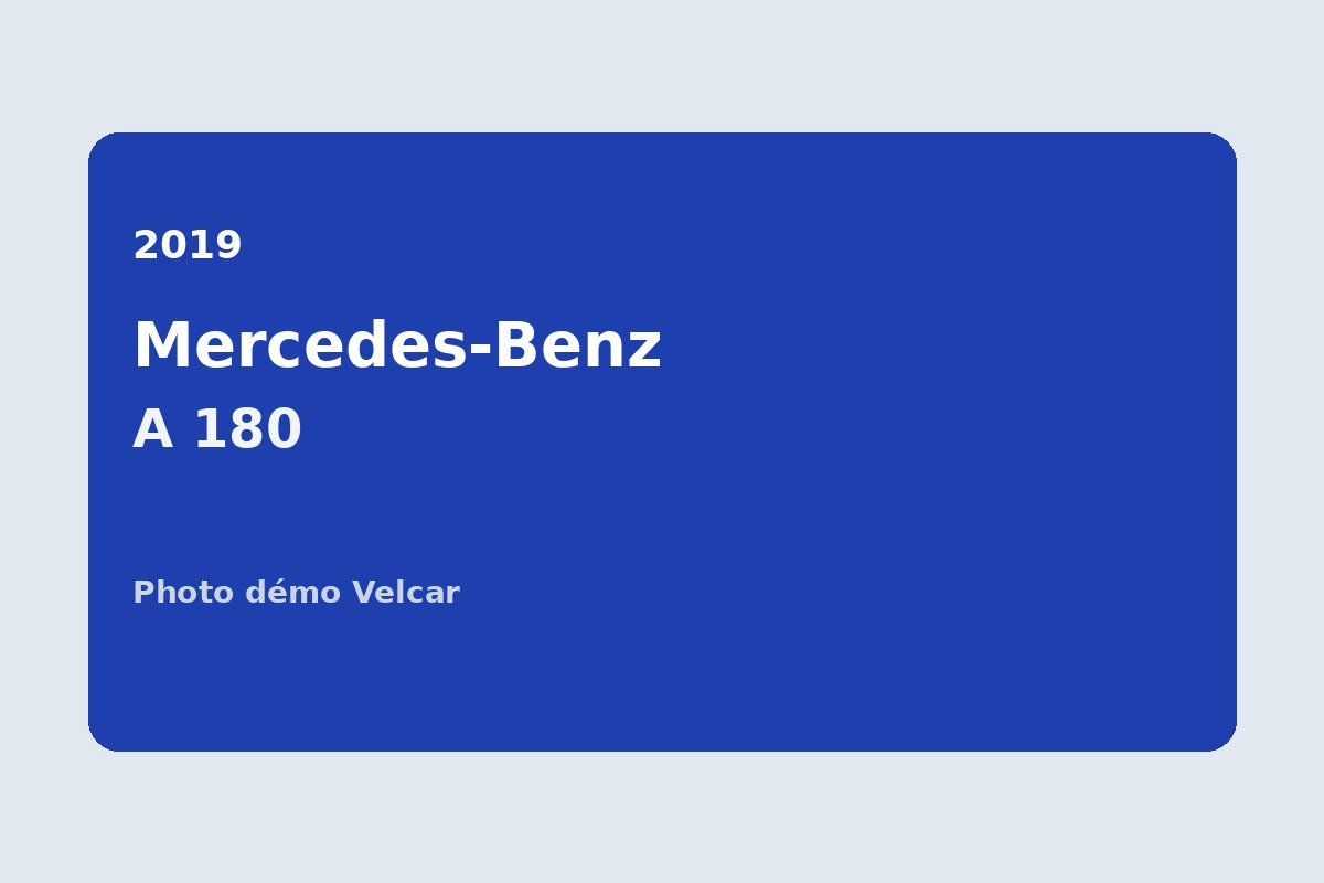 2019 Mercedes-Benz A 180