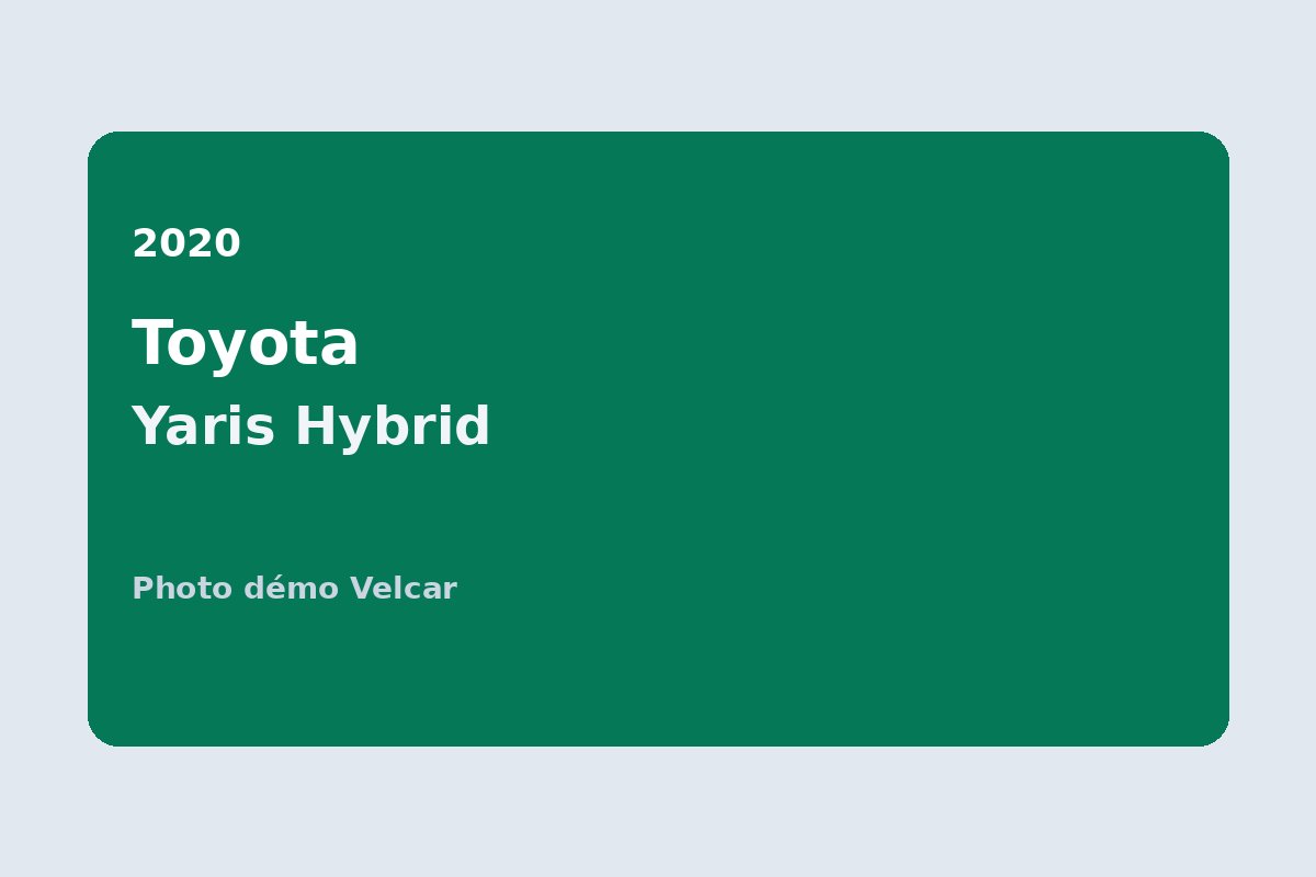 2020 Toyota Yaris Hybrid