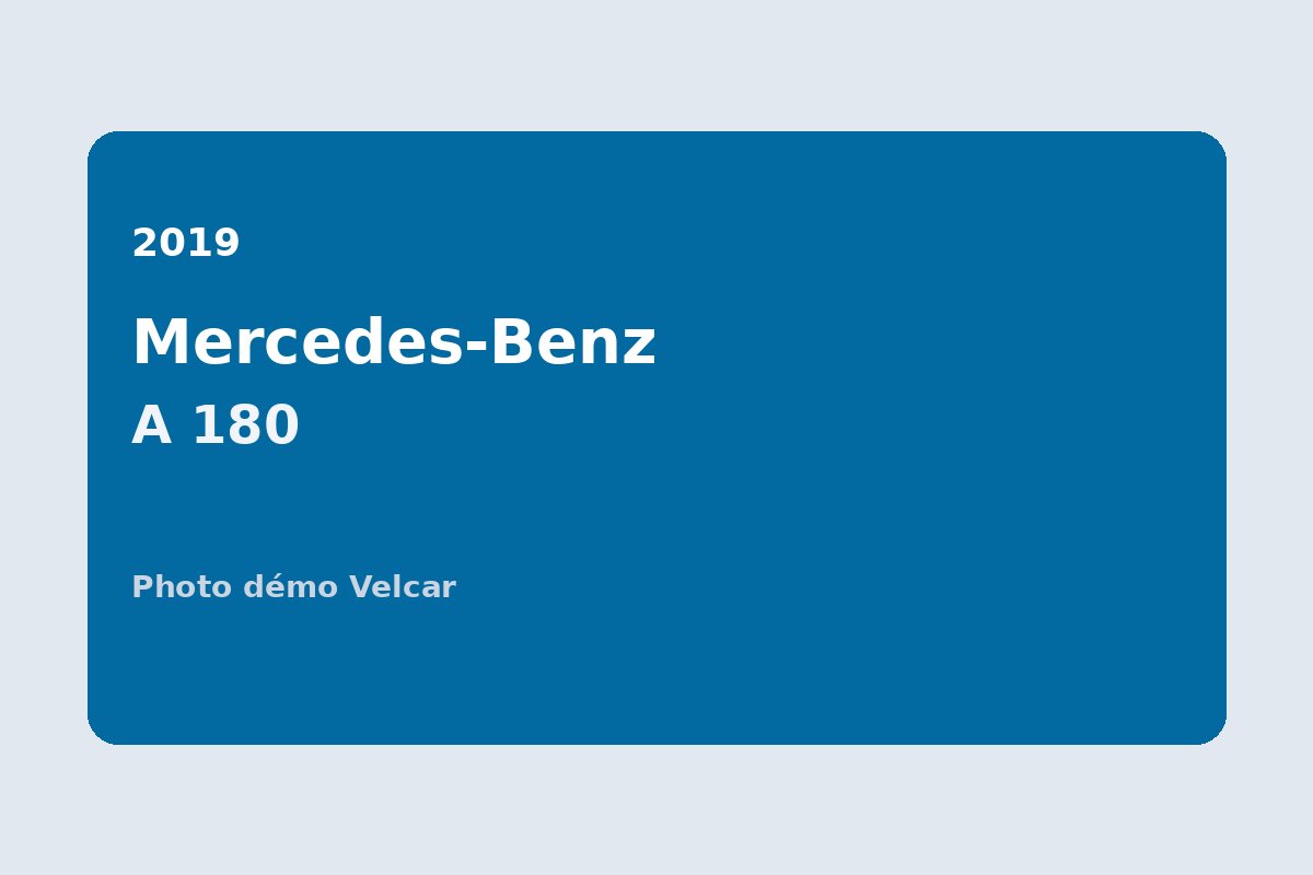 2019 Mercedes-Benz A 180