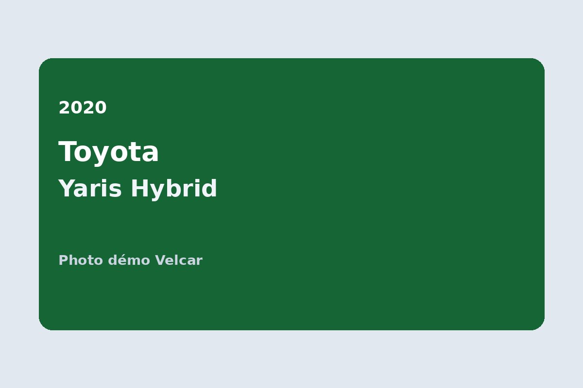 2020 Toyota Yaris Hybrid