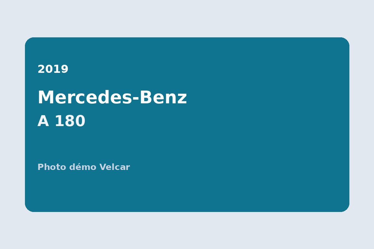 2019 Mercedes-Benz A 180