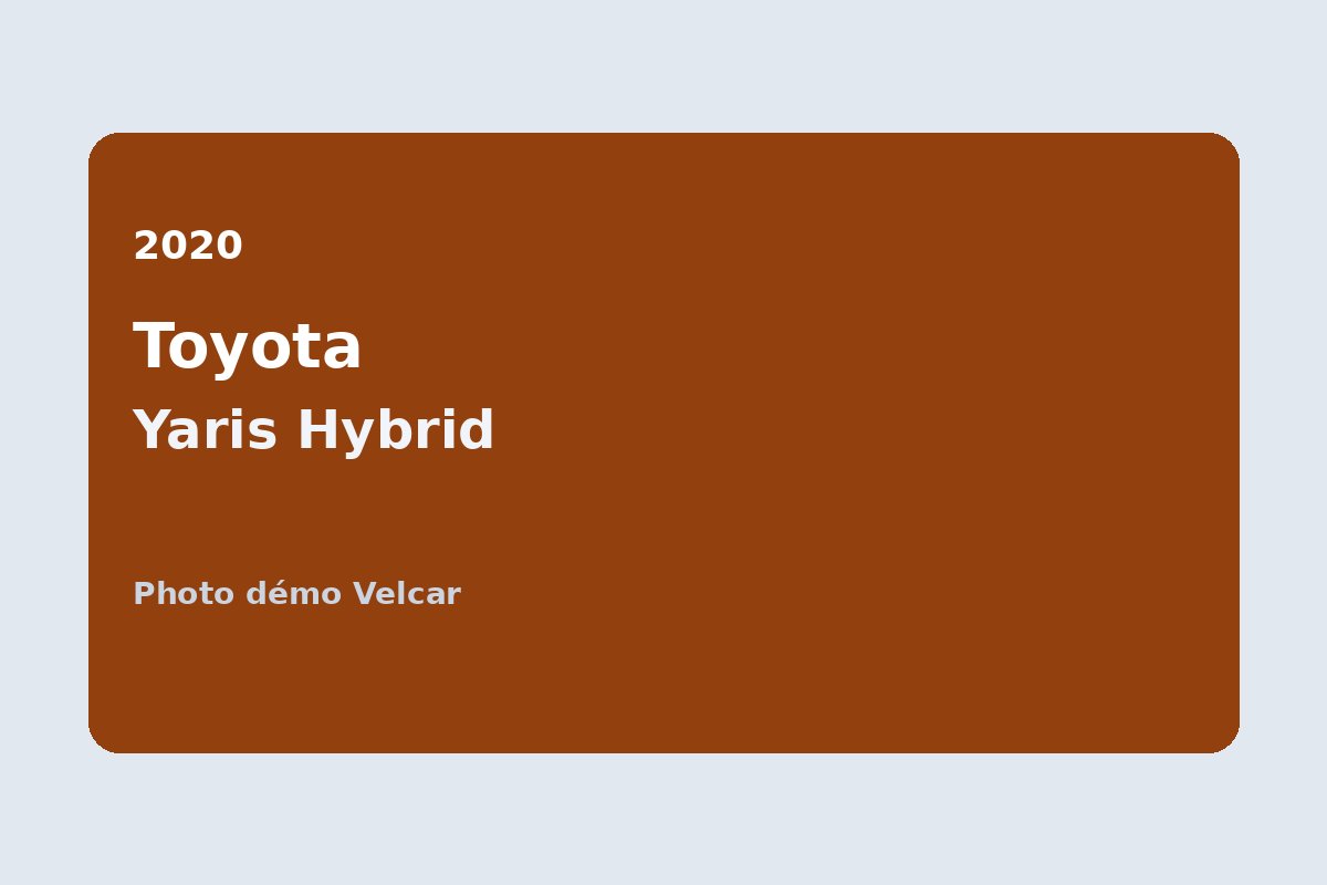 2020 Toyota Yaris Hybrid