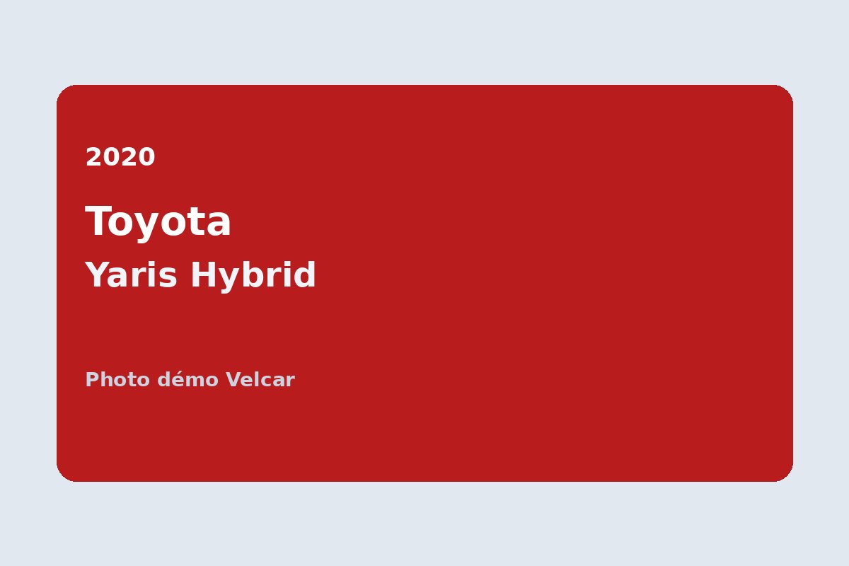 2020 Toyota Yaris Hybrid