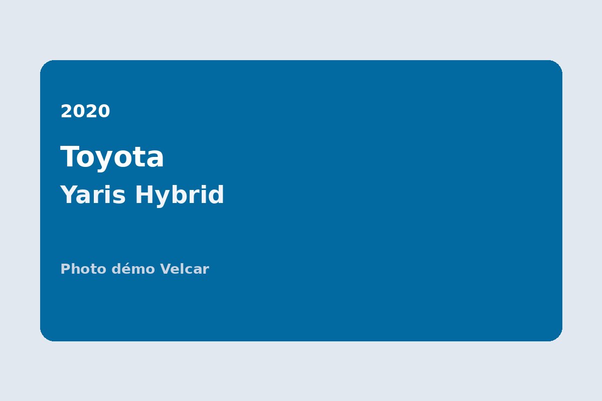 2020 Toyota Yaris Hybrid